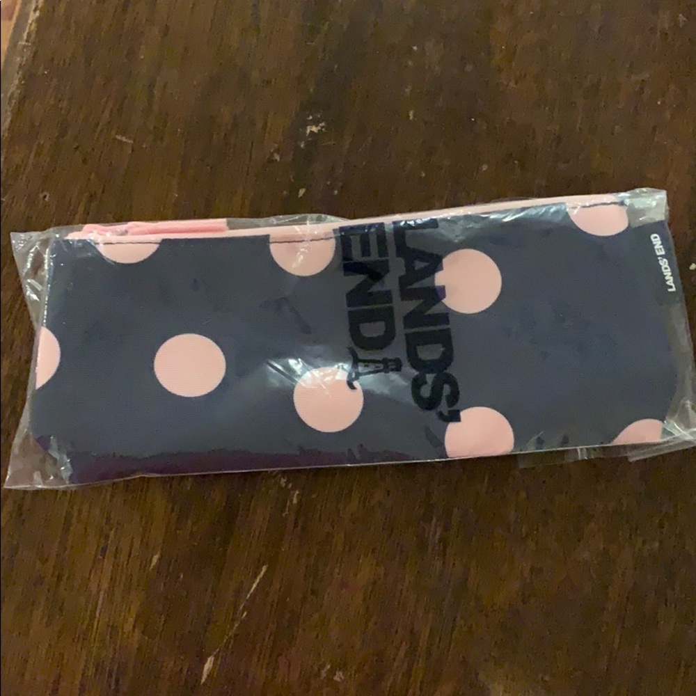Lands End pencil pouch